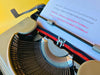 Working Hispano Olivetti Studio 46 | Rare Glass Keys | Sage Green