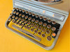 Working Hispano Olivetti Studio 46 | Rare Glass Keys | Sage Green