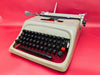 Olivetti Studio 44 gray manual typewriter