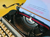 Working Typewriter Maritsa 11 Blue Spanish Qwerty With Case