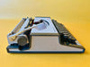 Working Olympia Traveller Deluxe Typewriter | White & Grey | 1970s
