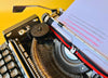 Working Olympia Traveller Deluxe Typewriter | White & Grey | 1970s