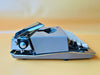 Nippo P-200 Portable Typewriter - Working 1970s Manual Machine - Beige with Case