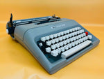 1970s Olivetti Lettera 35 Typewriter | Professional Gray Design | Fully Working QWERTY
