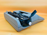 1970s Olivetti Lettera 35 Typewriter | Professional Gray Design | Fully Working QWERTY