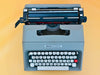Olivetti Lettera 35 keyboard detail QWERTY keys close-up