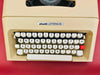 Olivetti Lettera 35 | Industrial Cream-Grey | Rare Spanish-Built Mechanical Gem