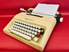 Olivetti Lettera 35 | Industrial Cream-Grey | Rare Spanish-Built Mechanical Gem