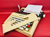 Olivetti Lettera 35 | Industrial Cream-Grey | Rare Spanish-Built Mechanical Gem