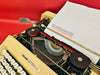 Olivetti Lettera 35 | Industrial Cream-Grey | Rare Spanish-Built Mechanical Gem