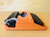 Silver Reed 280 | Safety Orange | The Ultimate 1970s Metal Pop-Art Icon
