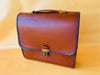 Brother Typewriter (1970s) – Gray Portable Manual Typewriter with Leather Case