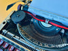 Working Olympia Splendid 33 Typewriter | Rare Red Keys | 1960s with Case