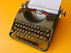 Vintage Continental Klein 1930s Typewriter | Fully Working QWERTY Manual | German Engineering Black (Copy)