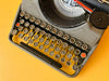 Vintage Continental Klein 1930s Typewriter | Fully Working QWERTY Manual | German Engineering Black (Copy)