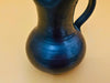 Prinknash Pottery Jug Set – 3 Handmade English Pewter-Glazed Pitchers, Vintage Rustic Decor