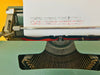 Crisp type sample produced by this professionally revised Olivetti Lettera 32, verified by serial 5336753.