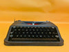 Working Hermes Baby Metal Typewriter | 1960s Swiss QWERTY with metal Case