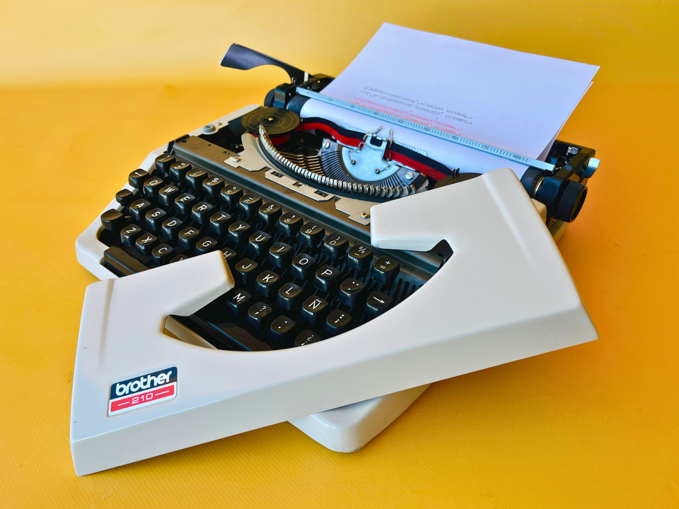 Brother 210 | Arctic White | The Minimalist Japanese Classic