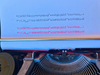 Olivetti Lettera 31 | Mediterranean Blue | Complete with Original Olivetti Bag