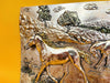 Bronze Equestrian Wall Plaque | 3D Horse Relief Art | Rustic Entryway Decoration