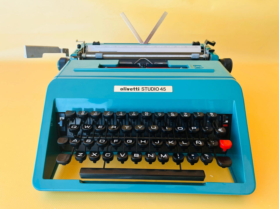 Olivetti Studio 45 | Deep Teal-Grey | Masterpiece of Mid-Century Architecture