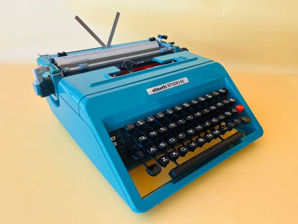 Olivetti Studio 45 | Deep Teal-Grey | Masterpiece of Mid-Century Architecture