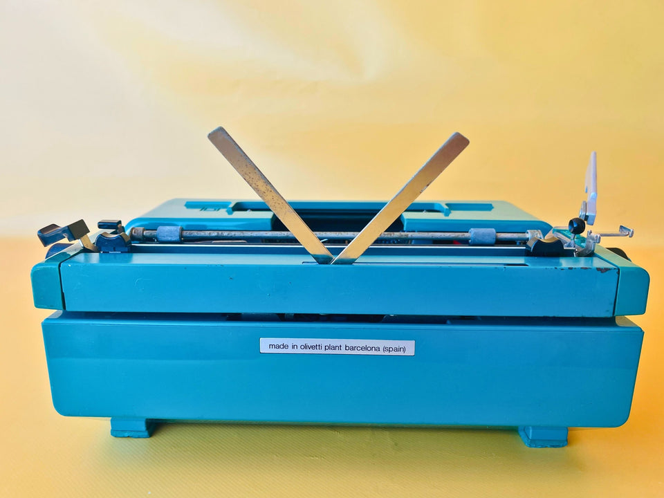 Olivetti Studio 45 | Deep Teal-Grey | Masterpiece of Mid-Century Architecture