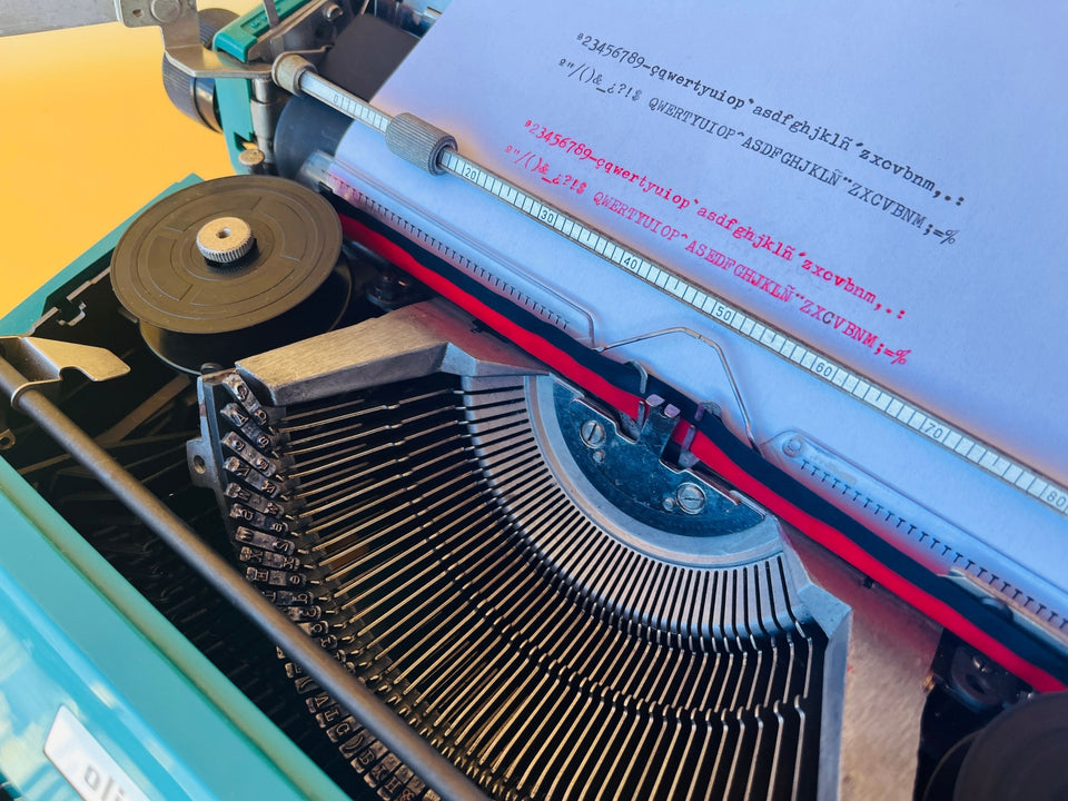 Olivetti Studio 45 | Deep Teal-Grey | Masterpiece of Mid-Century Architecture