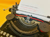 Rheinmetall KST Typewriter | German Engineering | QWERTY Keyboard | Fully Working