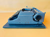 Erika Model 100 Typewriter | German Portable Manual Typewriter with Case & Original Brushes | Spanish QWERTY | Made in Germany
