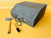 Erika Model 100 Typewriter | German Portable Manual Typewriter with Case & Original Brushes | Spanish QWERTY | Made in Germany