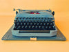 Erika Model 100 Typewriter | German Portable Manual Typewriter with Case & Original Brushes | Spanish QWERTY | Made in Germany