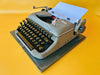 Erika Model 100 Typewriter | German Portable Manual Typewriter with Case & Original Brushes | Spanish QWERTY | Made in Germany