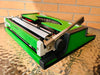 💚 Custom Lime Green Olympia Traveller de Luxe Typewriter – A One-of-a-Kind Collector's Piece
