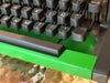 💚 Custom Lime Green Olympia Traveller de Luxe Typewriter – A One-of-a-Kind Collector's Piece