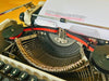 Working Erika Mod 100 German typewriter from the 1970s with Spanish keyboard layout