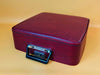 Working Maritsa 22 Typewriter | Burgundy Red Portable Manual Typewriter with Original Red Case | Spanish QWERTY