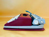 Working Maritsa 22 Typewriter | Burgundy Red Portable Manual Typewriter with Original Red Case | Spanish QWERTY