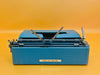 Working Olivetti Lettera 32 Typewriter | Blue Portable Manual Typewriter | AZERTY