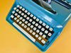 Remington Sperry Rand Ten Forty Typewriter – Sky Blue | English QWERTY | Mint Condition | Guarantee Card