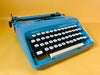 Remington Sperry Rand Ten Forty Typewriter – Sky Blue | English QWERTY | Mint Condition | Guarantee Card