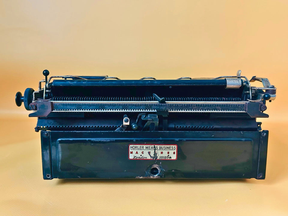 Olympia Progress Portable Typewriter – 1930s–1940s | With Case | Serviced & Working