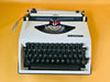 Vintage Adler Tippa typewriter in white professionally serviced and ready to write