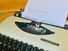 Adler Tippa Portable Typewriter – White | English QWERTY | With Case | Professionally Serviced