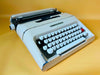 Olivetti Lettera 35 | Industrial Cream-Grey | Rare Spanish-Built Mechanical Gem