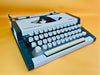Olympia Traveller de Luxe Typewriter | German QWERTZ | Fully Working | Original Case | Serviced Vintage Portable