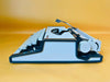 Olympia Traveller de Luxe Typewriter | German QWERTZ | Fully Working | Original Case | Serviced Vintage Portable