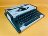 Olympia Traveller de Luxe Vintage Manual Typewriter | Cyrillic Keyboard | Original Case | Professionally Serviced | Fully Working