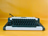Olympia Traveller de Luxe Vintage Manual Typewriter | Cyrillic Keyboard | Original Case | Professionally Serviced | Fully Working